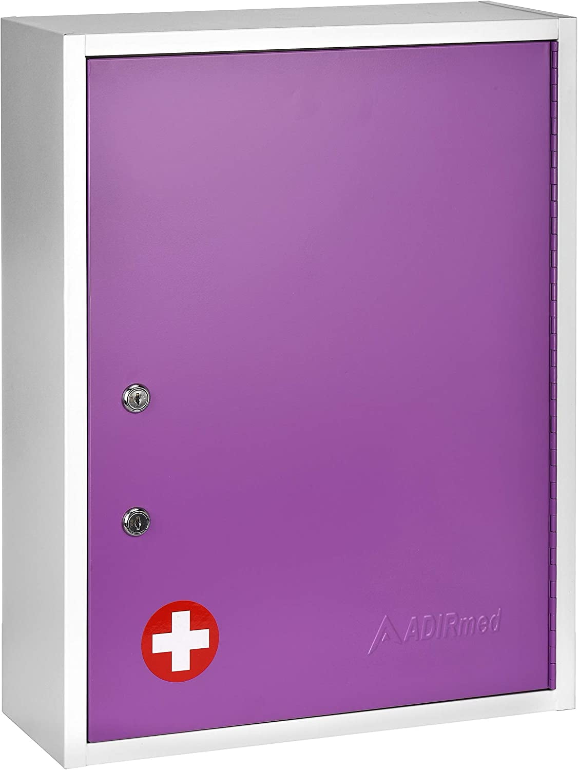 Locking Medicine Wall Mounted First Aid With Lock, Lockable Wall Medicine