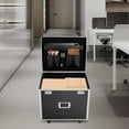 thumbnail image 1 of Locking Mobile Business Case, Aluminum Alloy File Lock Box, Hand pull File Case, 1 of 16