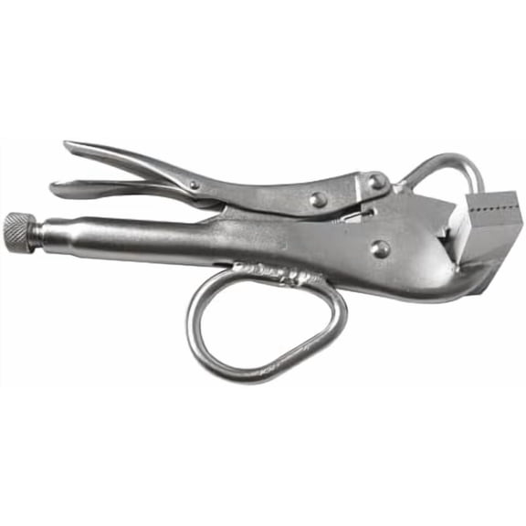 Locking Sheet Metal Clamp Heavy Duty Multi Functional Steel Vice Vise Extra Wide Duck Billed Pliers for Gripping