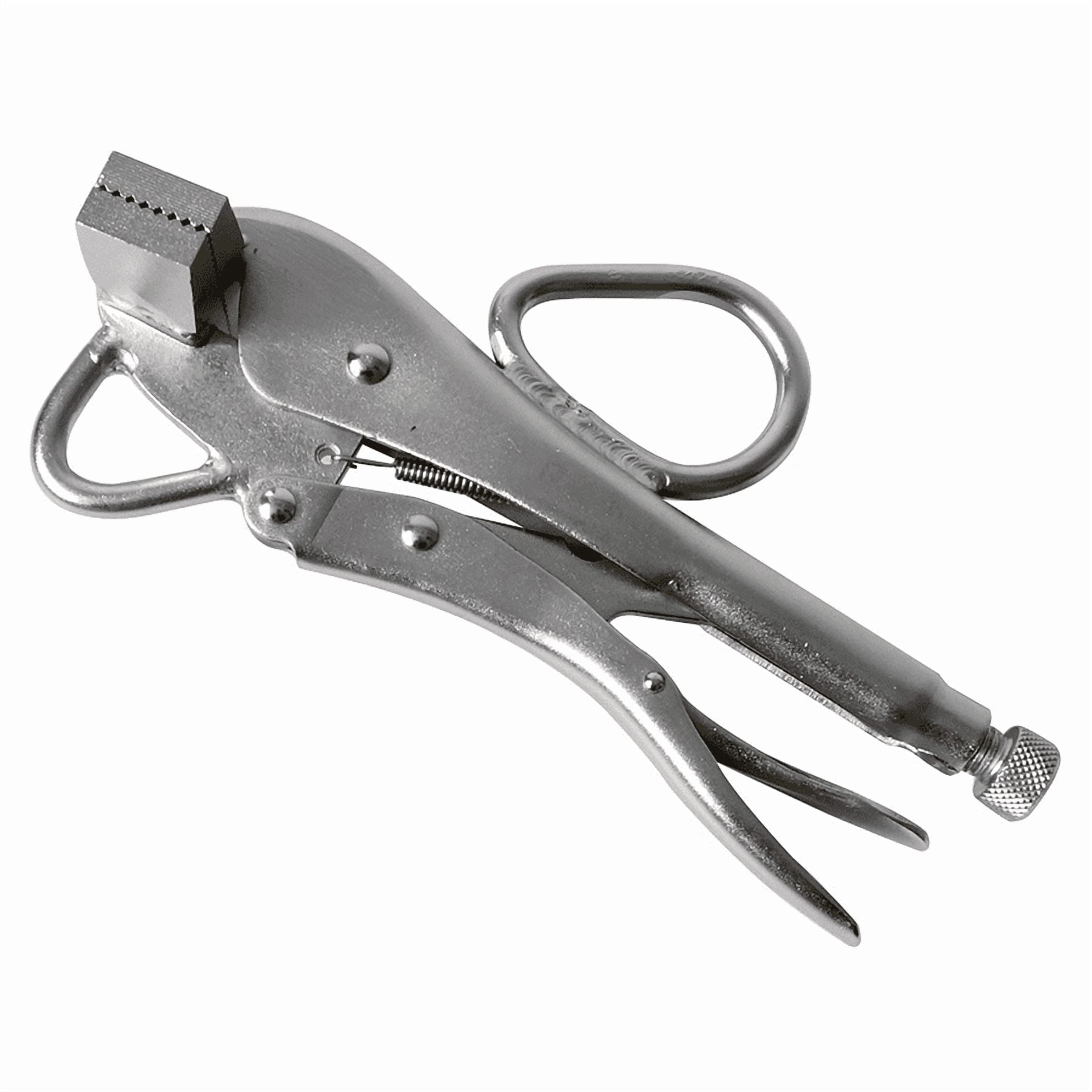 Locking Sheet Metal Clamp, Welding Locking Plier Tools, Heavy Duty Sheet Metal Grip Tool, Carbon Steel Duckbill Pliers Welding Pliers, Flange Pull Plier for Car