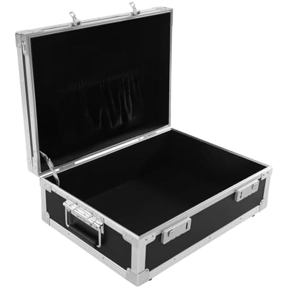 Locking Storage Box, Lockable Dorm Storage Trunk with Combination Lock, Portable Lock Boxes for Personal Items, Cash, Briefcase, 18.4x13.2x6.5inch$$Office