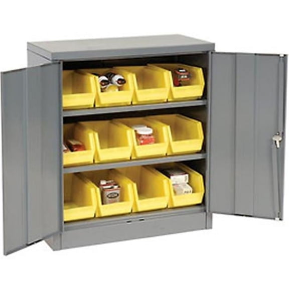 Locking Storage Cabinet - Gray