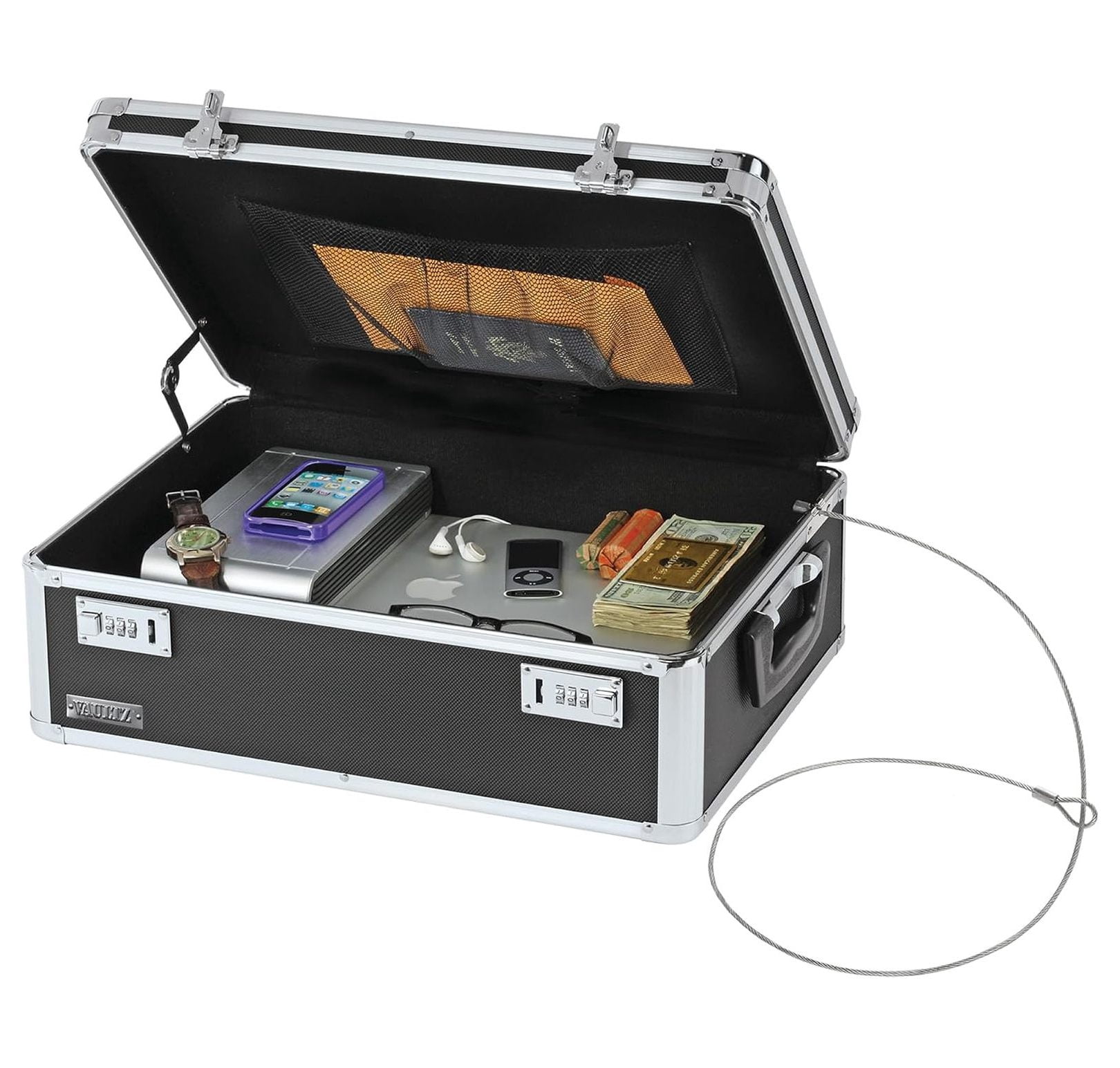 Locking Storage Chest with Dual Combination Lock, Small Keyless Lock ...