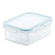 LocknLock 12-Ounce Warp-Stain-Odor Resistant Purely Better Rectangular Food Storage Container with Divider
