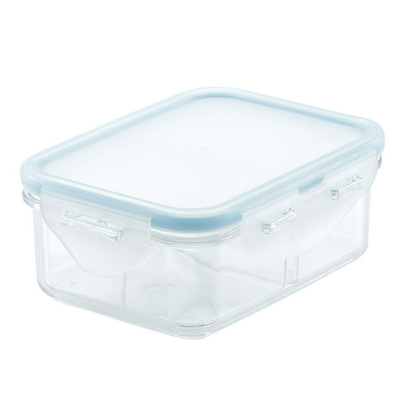 LocknLock 12-Ounce Warp-Stain-Odor Resistant Purely Better Rectangular Food Storage Container with Divider