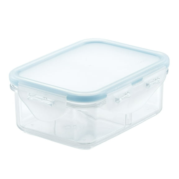 LocknLock 12-Ounce Warp-Stain-Odor Resistant Purely Better Rectangular Food Storage Container with Divider
