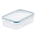 thumbnail image 1 of LocknLock Easy Essentials Food Storage lids/Airtight containers, BPA Free, Rectangle-12 oz-for Snacks, Clear, 1 of 12