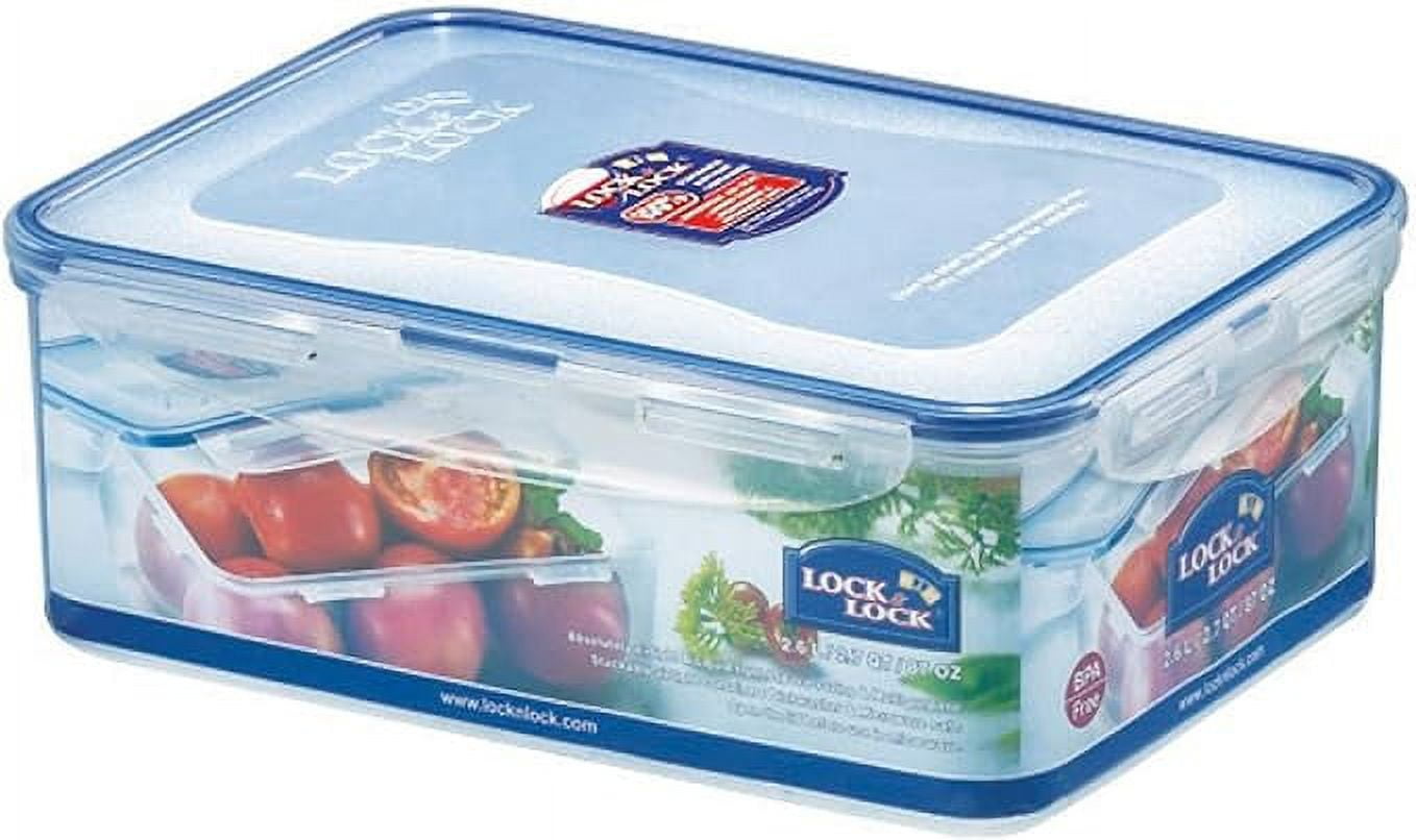 LocknLock Easy Essentials Food Storage lids/Airtight containers, BPA Free, Rectangle88 ozfor