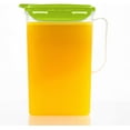 thumbnail image 1 of LocknLock Fridge Jug with Handle for Storing Water/Juice/Tea, Airtight, Plastic, 2 qt, Green, 1 of 6