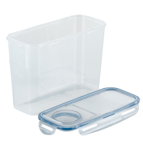 LocknLock Easy Essentials Food Storage with Flip Lid/Airtight container, BPA Free, 10.1-Cup, Clear