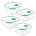 thumbnail image 1 of LocknLock Purely Better Vented Glass Food Storage Containers, 17-Ounce, Set of Four, 1 of 1