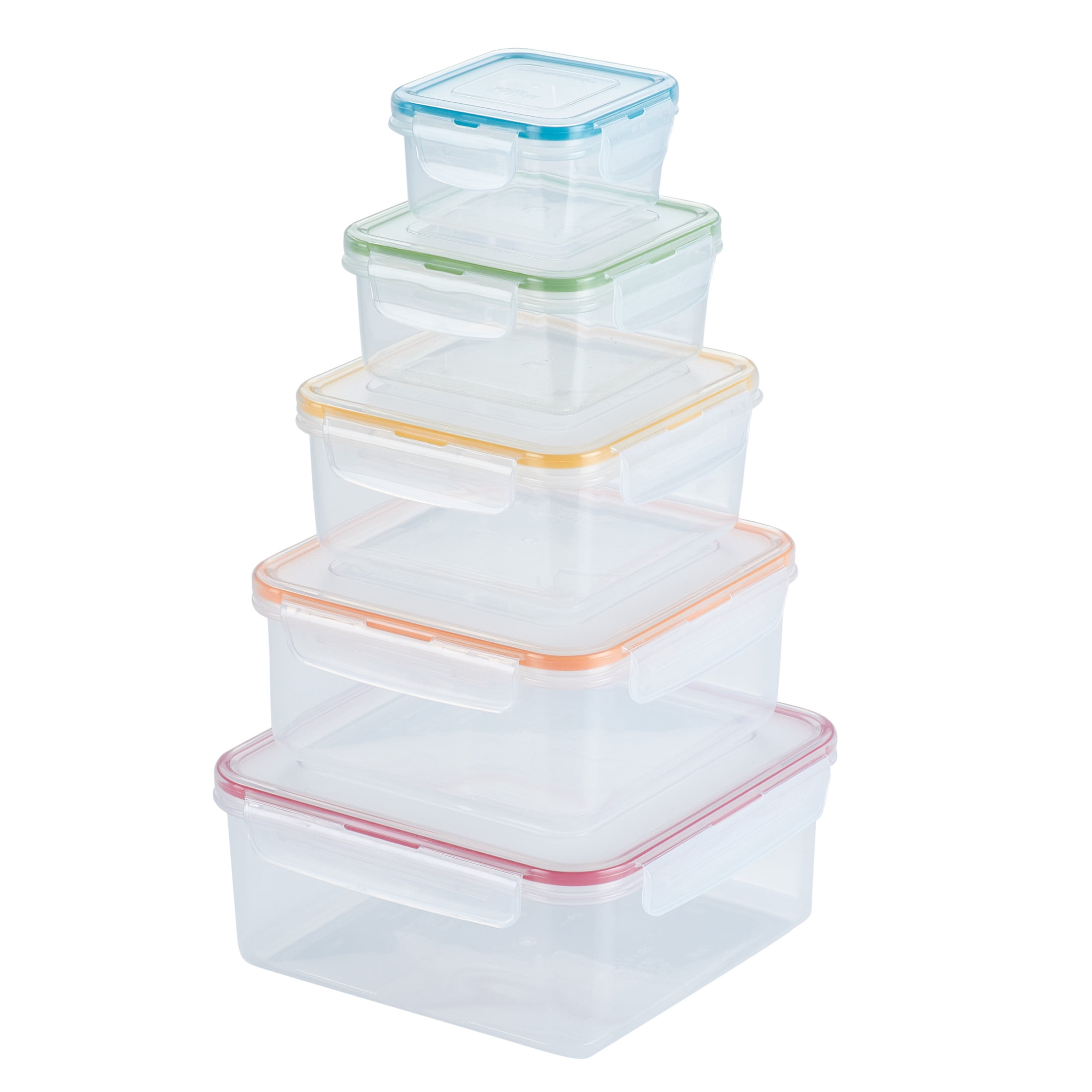 LOCK & LOCK Purely Better Glass Assorted 10-Piece Food Storage Container  Set LLG455S5A - The Home Depot