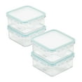 thumbnail image 1 of LocknLock Tritan Purely Better Square Food Storage Containers, 20-Ounce, Set of 4, 1 of 8
