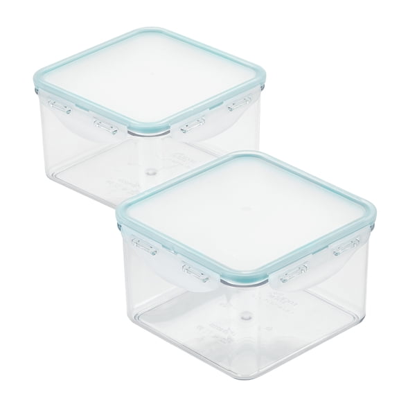 LocknLock Tritan Purely Better Square Food Storage Containers, 44-Ounce, Set of 2