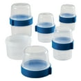 thumbnail image 1 of LocknLock Twist Two Way Food Storage Container Set, 10-Piece, Clear, 1 of 2