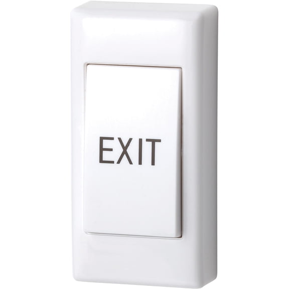 Locknetics CSW-200 Surface Mount Concealed Desk Release; SPDT Switch; Narrow Stile White Finish