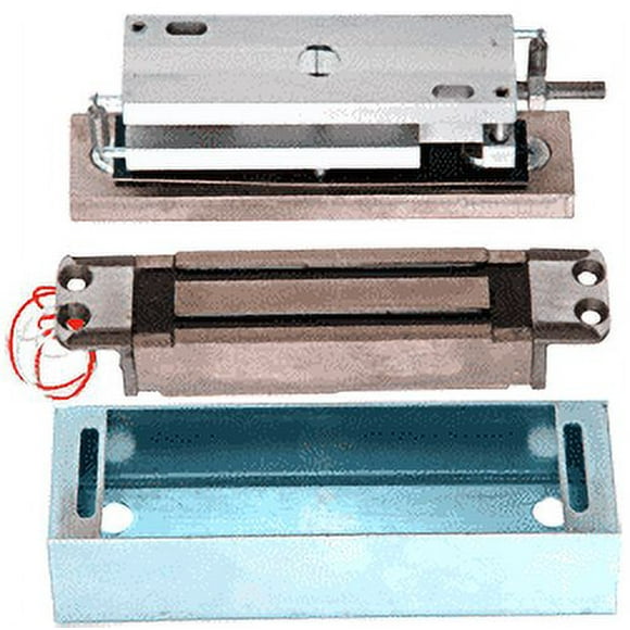 Locknetics GF3000BRD Electromagnetic Mortised Floor Mount Shear Lock - 3000 Pound Holding Force