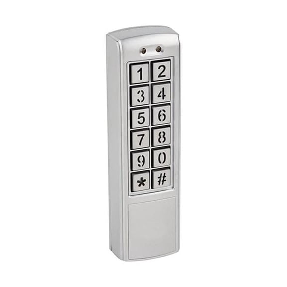 Locknetics DKPNS Outdoor Digital Keypad with Up to 1010 Users with Two Zones & Relocking Time Delay
