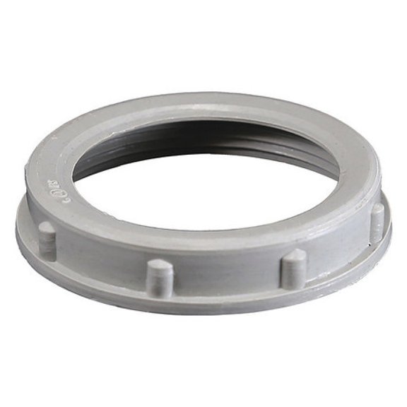 Locknut,11/2 In.,PVC