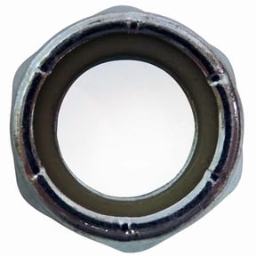Locknut/Axle Nut, 3/4-16 Thin, Nylon Insert, Zinc Plated