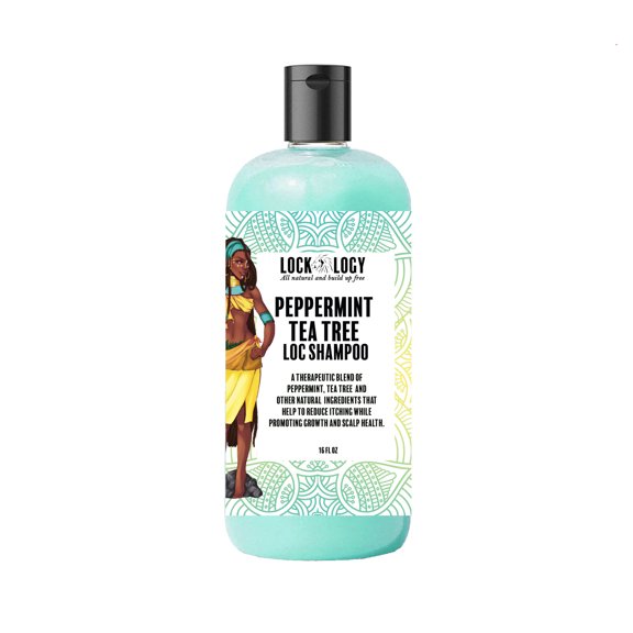Lockology Loc Shampoo for Dreads; Dreadlocks Shampoo with Peppermint & Tea Tree Shampoo
