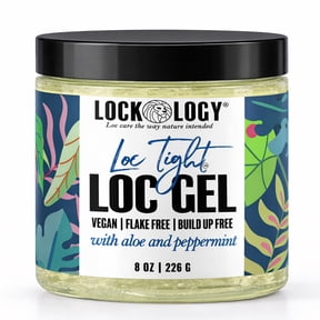 Lockology Loc & Twist Gel, Peppermint Locking Gel for Retwists, Dreadlocks Products