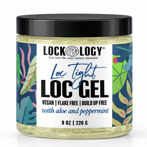 Lockology Loc & Twist Gel, Peppermint Locking Gel for Retwists, Dreadlocks Products