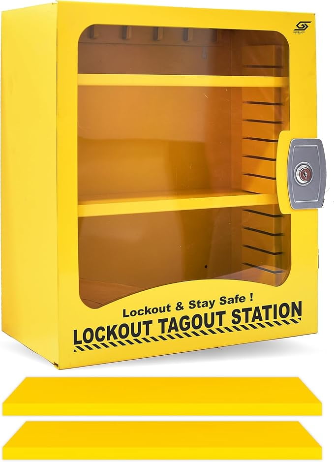 Lockout Tagout Cabinet, Lock Out Tag Out Station Unfilled - Loto ...