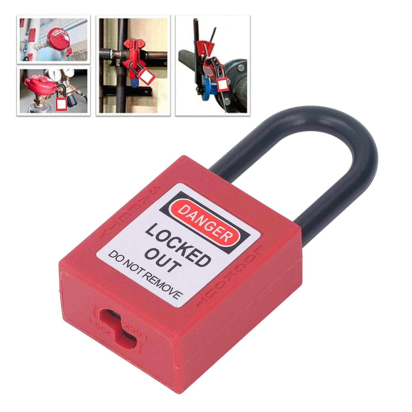 Lockout Tagout Lock, High Temperature Colorfast Tight Interior Design Tag Out For