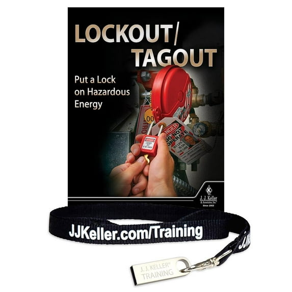 Lockout/Tagout: Put a Lock on Hazardous Energy - Training Program DVD/CD Video in English & Spanish
