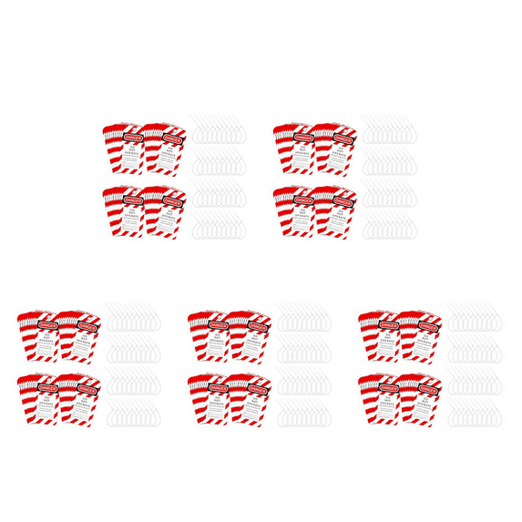 Lockout Tagout Tags, 3 X 5.75-Inch, 200 Danger Do Not Operate Tags with ...