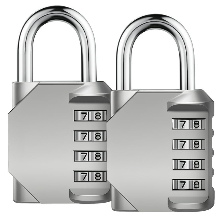 4 Digit Combination Lock Padlock University Dormitory Cabinet Lock