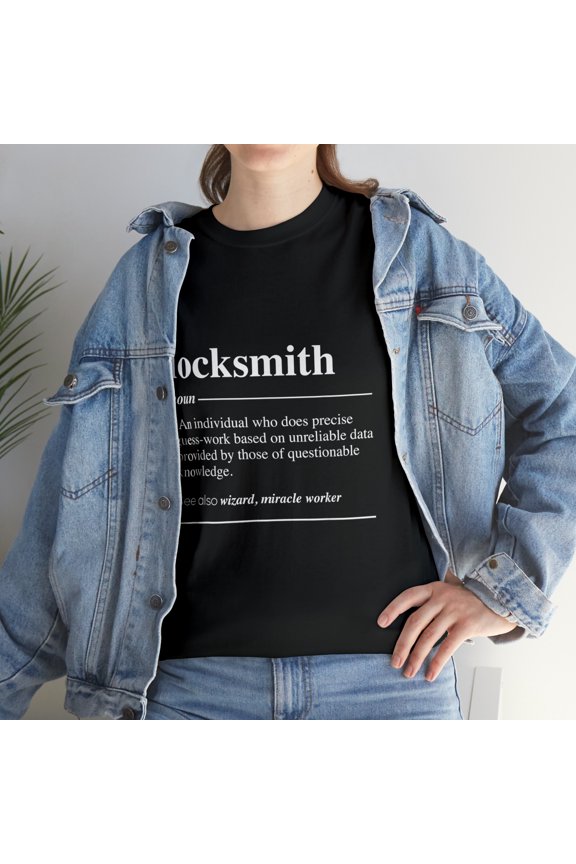 Locksmith Definition Funny Noun T-Shirt