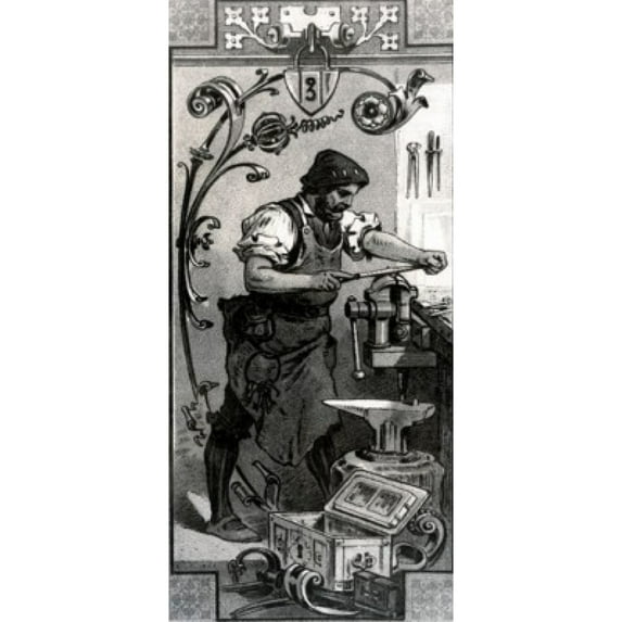 Locksmith by unknown artist Poster Print (18 x 24)