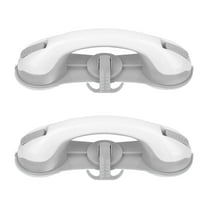 Lockways Shower Handle Grab Bar for Elderly, Safety Bathroom Bath Grip Bar with 3 Strong Suction Cups