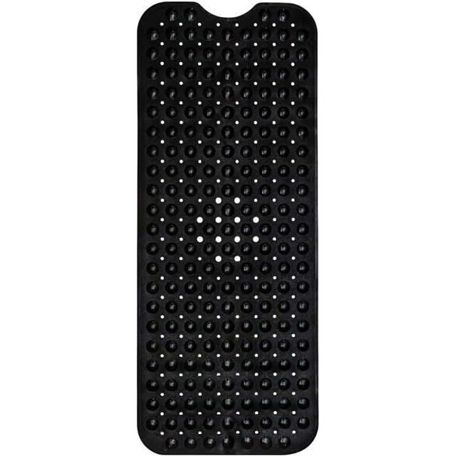 Lockways Bath tub Mat Rubber Bath Shower Mats for Bathtubs Slip & Mold