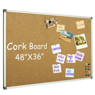 DECORITA Large Office Cork Board Alternative - 47x35 12 Pack