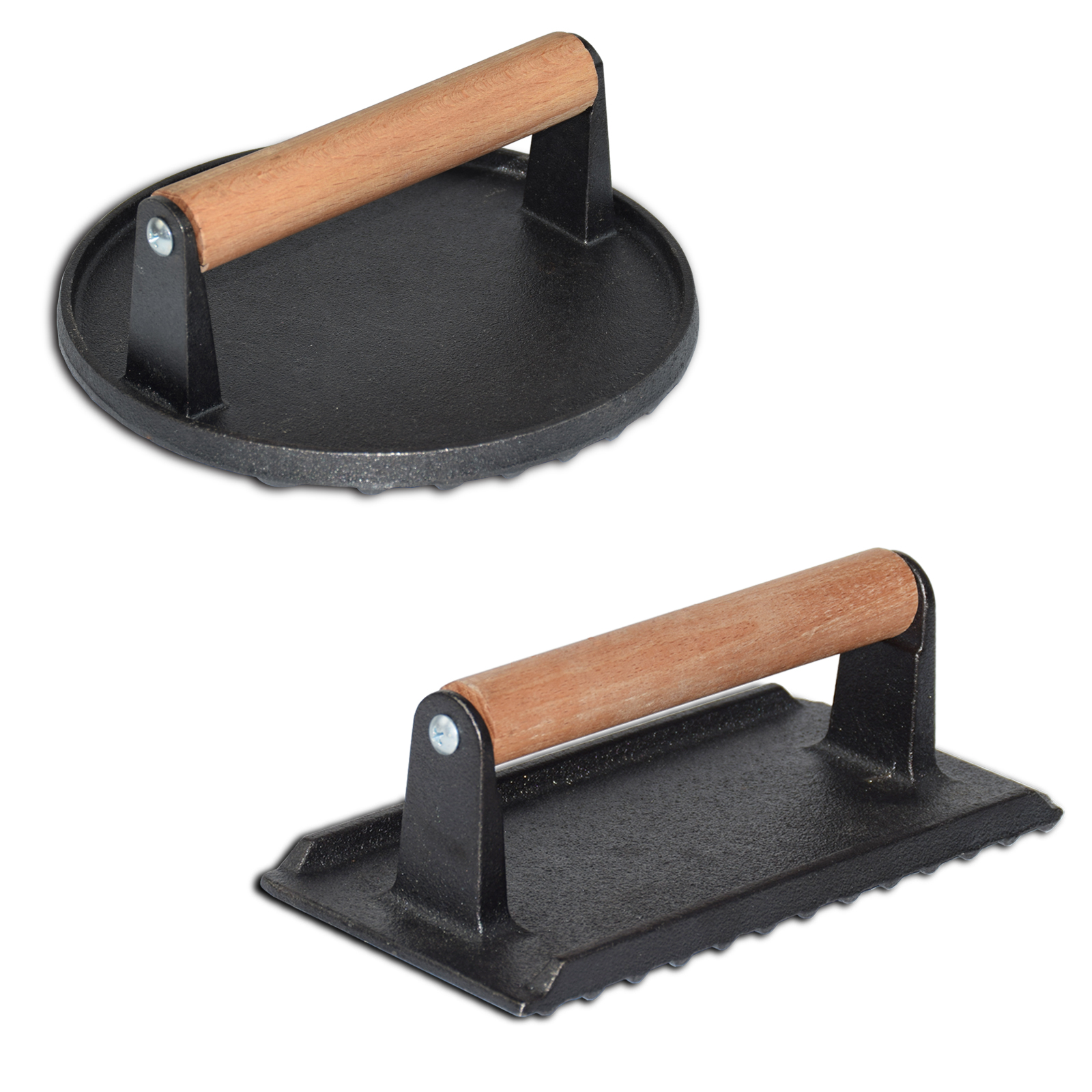 Lodge Cast Iron Seasoned Grill Press
