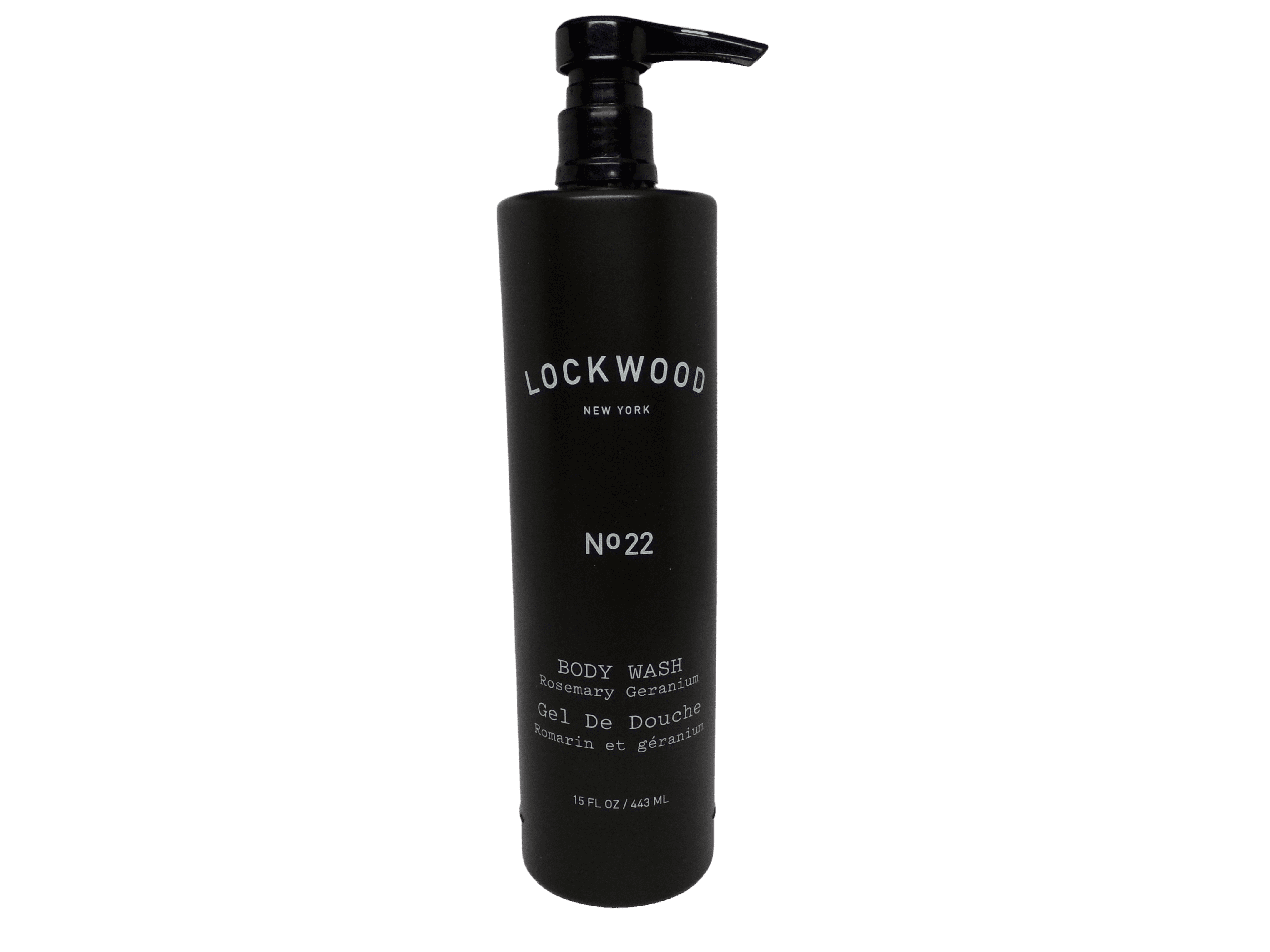 Lockwood New York No. 22 Rosemary Geranium Body Wash (15oz)