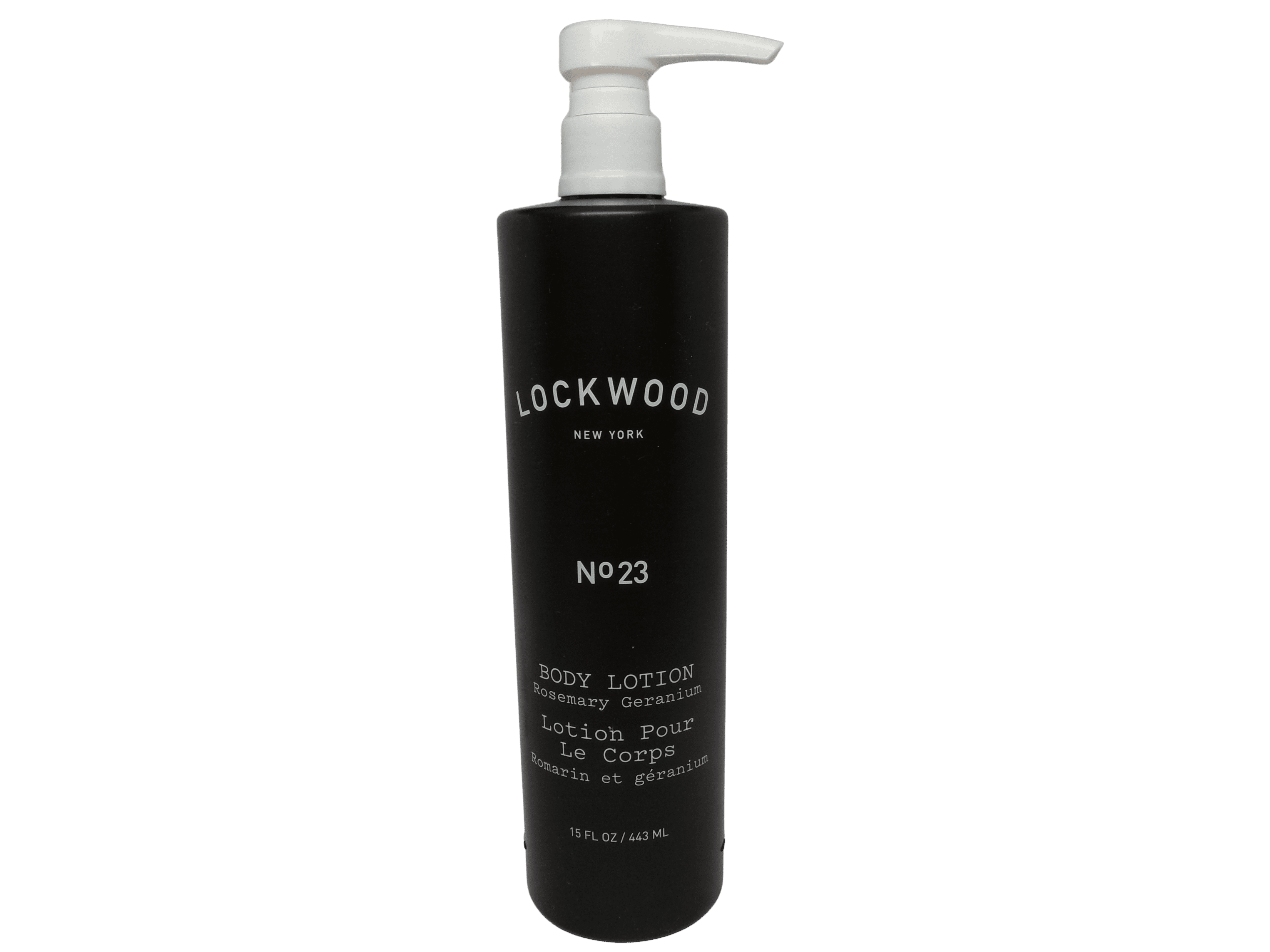 Lockwood New York No. 23 Rosemary Geranium Body Lotion (15 oz)