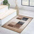 thumbnail image 1 of Lockwood Rustic Non-Slip Indoor Washable Area Rug by Blue Nile Nills, 1 of 5