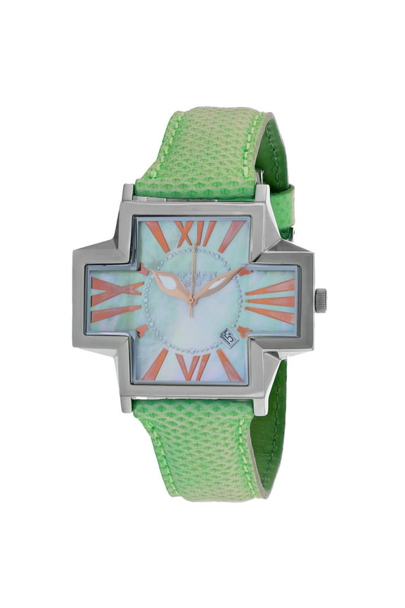 Women's Italy Plus Mother of Pearl Dial Watch - 180MOPGR/GRKS