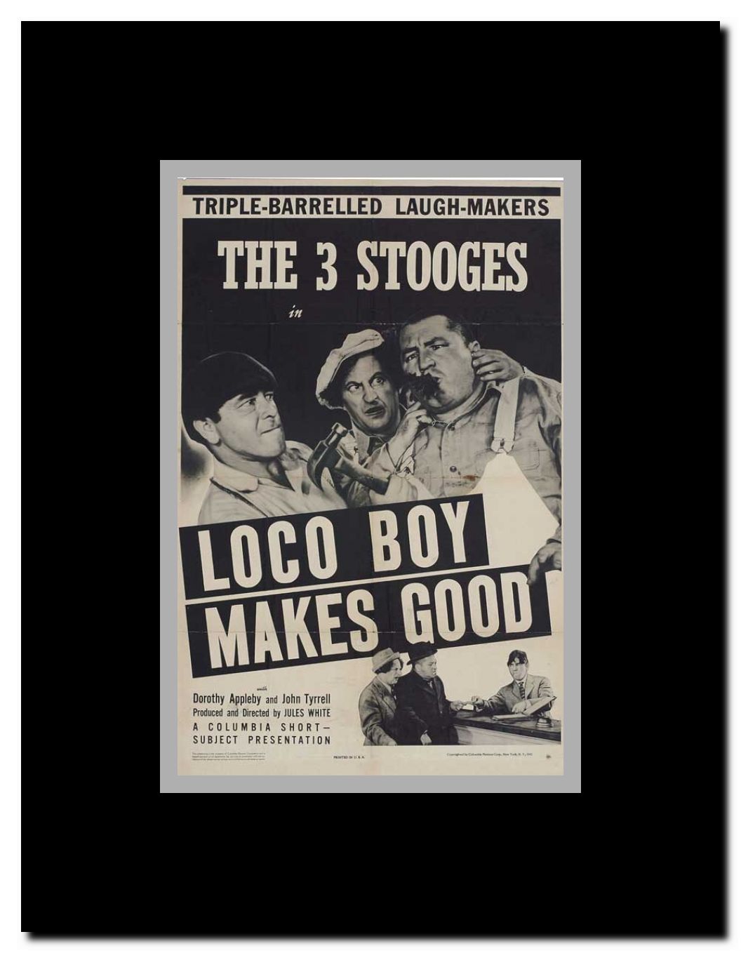 Loco Boy Makes Good Framed Movie Poster