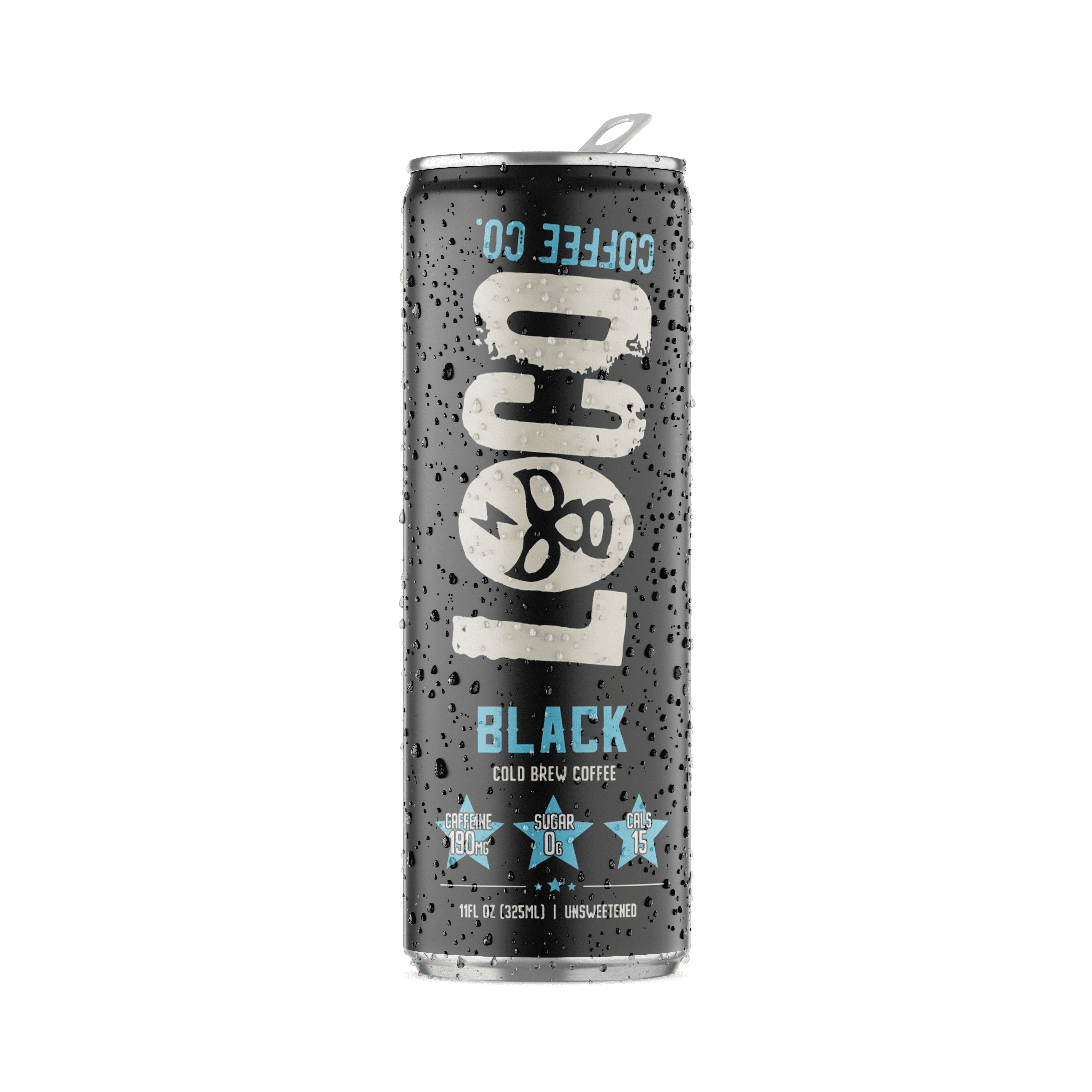 Loco Coffee Black Cold Brew 11 Ounce Can, 12 Count | Zero Sugar