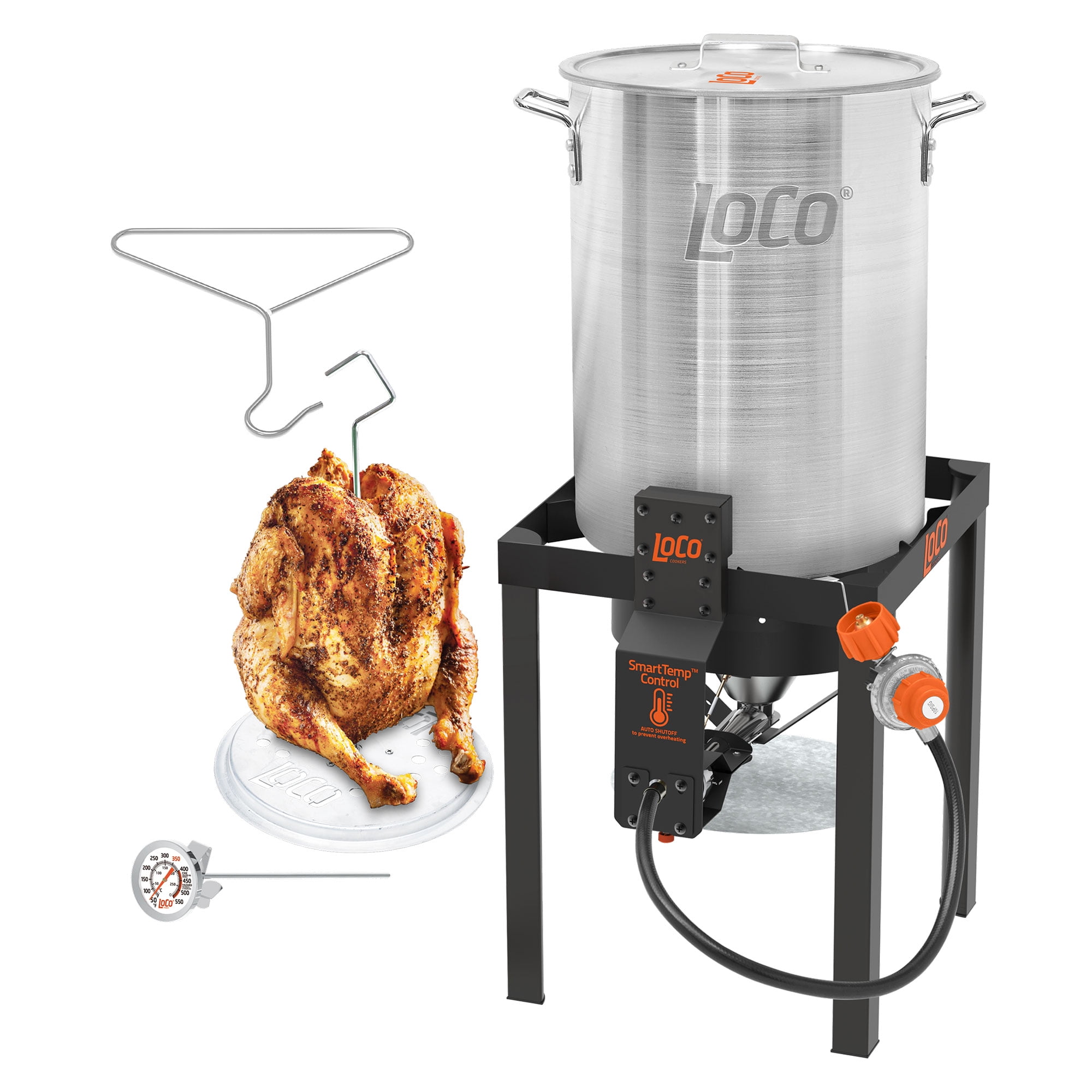 Loco Cookers 30qt SmartTemp Propane Turkey Fryer
