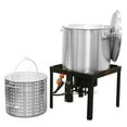 thumbnail image 1 of Loco Cookers 80 Quart SureSpark Seafood Boil & Steam Kit, 1 of 8