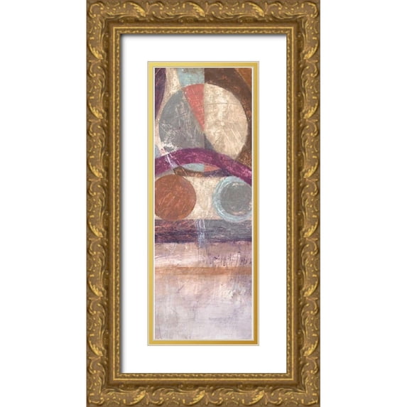 Loco, Filippo 11x24 Gold Ornate Wood Framed with Double Matting Museum Art Print Titled - Pompeii 2