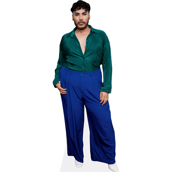 Loco Ninja (Blue Trousers) Mini Size Cutout. Standee.