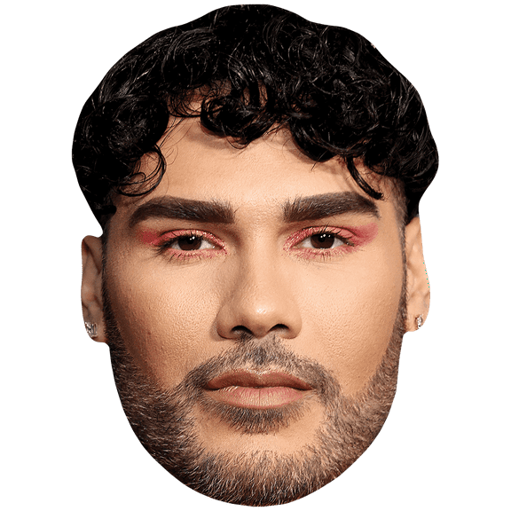 Loco Ninja (Short Hair) Big Head. Larger than life mask.