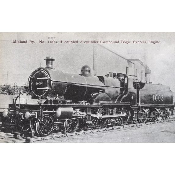 Locomotive No 1003 4 Poster Print By The Institution Of Mechanical Engineers Mary Evans (36 X 24)